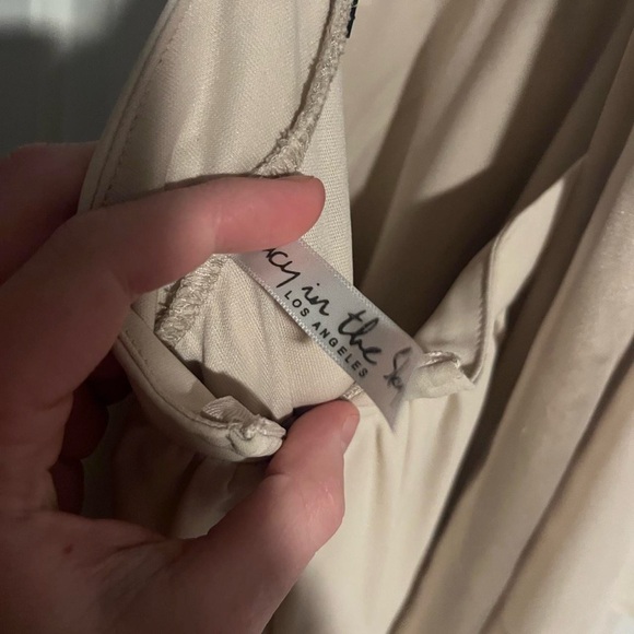 Lucy in the Sky Ivory Layered Mini Dress - Picture 5 of 6